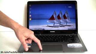 Toshiba Satellite U845 Ultrabook Review [upl. by Aiza714]