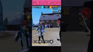 WL ELiTE JACKY rank 1v4 girned king Girnedar girned Kise kare brrank freefire gaming short [upl. by Anirod]