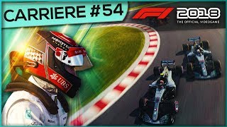 ON DESOBEIT A LEQUIPE  CONFLIT INTERNE   F1 2018 Carrière 54 [upl. by Janeta]