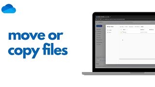 How to move or copy files in OneDrive Microsoft 365  OneDrive Tutorial [upl. by Moria228]