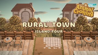 Dreamy Countryside Village Island Tour  Animal Crossing New Horizons [upl. by Ybot]