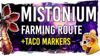 Guild Wars 2  Mistonium Farming Route with TacO Markers [upl. by Westfahl]