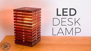 DIY Desk Lamp with Color Changing LED Light [upl. by Yalonda664]