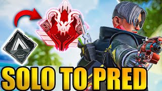 This is how i SOLOD to PRED In Apex Legends NOT WORTH [upl. by Ihculo]