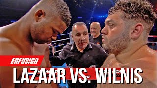 Heavyweight Throwdown Ismael Lazaar vs Jahfar Wilnis Full Fight  Enfusion [upl. by Zingale]