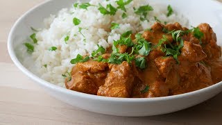 Chicken Tikka Masala Rezept  Chicken Tikka Masala Recipe  ENG SUBS [upl. by Emmons]