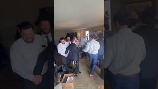 Rabbi Eisemann dancing after case is dismissed [upl. by Anastasio]