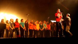 Chorale du Collège Jean Moulin  quot Iwill follow him  Amazing gracequot [upl. by Eelime]