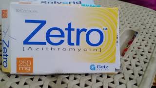 zetro capsules 250 mg [upl. by Haridan327]