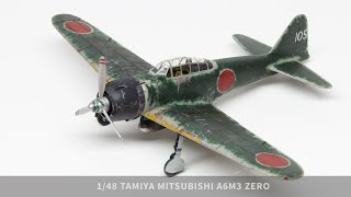 148 Tamiya A6M3 Zero Extended Build [upl. by Pearline]