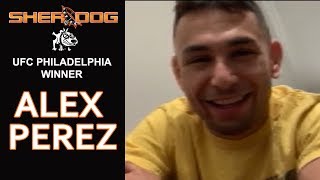 Alex Perez Talks UFC Philadelphia Win Fighting at Bantamweight amp Whats Next [upl. by Tuttle32]