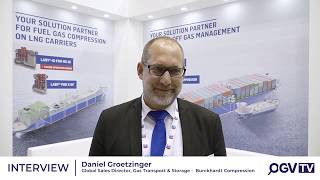 GASTECH 2018  Interview with Daniel Groetzinger  Burckhardt Compression [upl. by Yamauchi376]