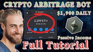 Crypto Arbitrage Bot Full Tutorial 20 Profit Per day on Ethereum Trading with MEV Arbitrage [upl. by Ietta]