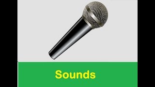 Microphone Sound Effects All Sounds [upl. by Roberts663]