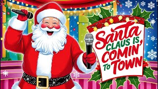 Santa Claus is Coming to Town karaoke [upl. by Essyla]