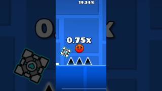 Geometry Dash 22 Sad Scary Spongebob Theme Slowed Meme Challenge 3 😂 shorts gd geometrydash [upl. by Ehcrop501]