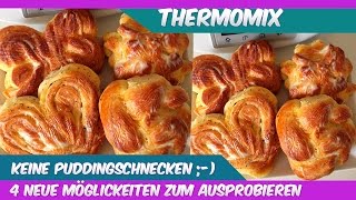 Thermomix® TM5♥keine Puddingschnecken mehr♥4 neue Möglichkeiten Hefeteig zu formen [upl. by Accissej106]