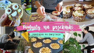 Przekąski na Sylwestra  Porządki po świętach  Vlog [upl. by Yramliw]