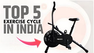 Top 5 Best Exercise Cycle In India 2024  Best Exercise Air Bike Under 10000  Gym Cycle for Home [upl. by Anehsat670]