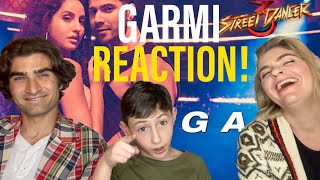 Garmi REACTION  Full Song  Street Dancer 3D  Varun D Nora F Badshah Neha K [upl. by Adal]