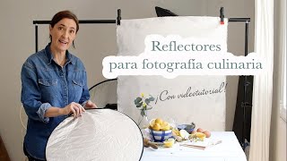 Reflectores para fotografía culinaria [upl. by Jaco]