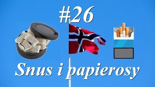 Ceny w Norwegii snus i papierosy  26 Nowy w Norwegii Vlog [upl. by Vilma]