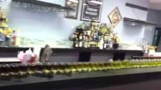 The Domino Effect bartender tricks [upl. by Pedro592]