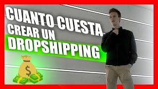 ⛔️ ¿CUANTO CUESTA CREAR UN DROPSHIPPING Dinero necesario para empezar [upl. by Ehcor723]