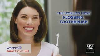 Waterpik SonicFusion 20 Commercial featuring Amy Motta 2021 [upl. by Anwahsal]