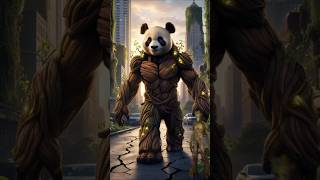 PANDA HEROES ironman spiderman thor marvel [upl. by Anirtap]