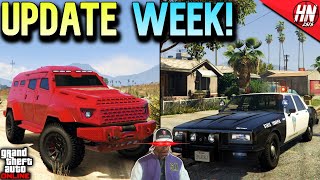 GTA Online Update Week  NEW POLICE CARS [upl. by Clerk390]