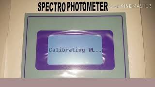 UV VISIBLE SPECTROPHOTOMETER DEMO VIDEO [upl. by Enahpad896]