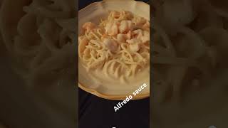 Homemade Alfredo sauce shorts [upl. by Nauq68]