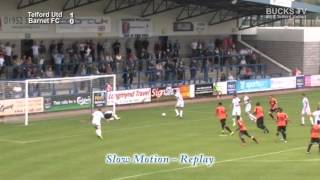 AFC Telford United V Barnet FC [upl. by Dleifrag270]