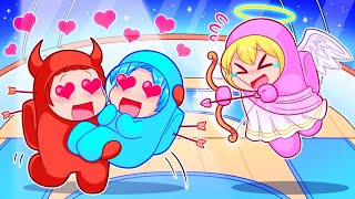 Among Us NEW CUPID ROLE Valentine’s Mod [upl. by Aehsan427]