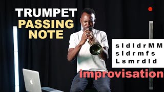 10 PASSING LICKS FOR TRUMPET IMPROVISATION  mosax tutorial tuesday [upl. by Chlo]