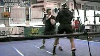 Lucia Rijker  Training with Freddie Roach 2004 [upl. by Ahsikit624]