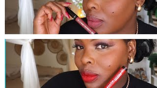 TESTING NEW MAKEUP YARDLEY COLOR STAY LIP VYNL [upl. by Erkan222]