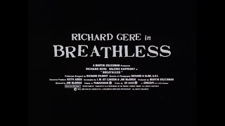 Breathless 1983 35MM Trailer Scan  1080p HD [upl. by Hgielac]