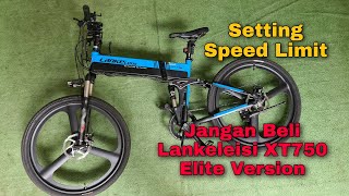 Lankeleisi XT750 elite Review jujur  Setting Parameter tambah speed limit  saran dan tips penting [upl. by Anerys]