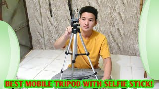 Marklif Adjustable Aluminium Alloy Tripod Stand Holder for Mobile Phones Unboxing amp Overview [upl. by Epp]