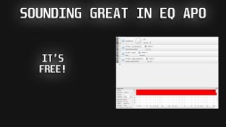 Sounding Great in Equalizer APO with free plugins [upl. by Driskill]