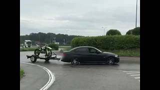 BMW e90 320d Drift Drifting [upl. by Favin199]