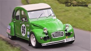 Citroen 2CV with Supercharged BMW GS1200 Swap  154Hp660Kg Classic  Retro Rides 2018 [upl. by Nevaed663]