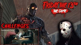 Friday the 13th the game  Gameplay 20  Challenge 5  Savini Jason [upl. by Ebby]