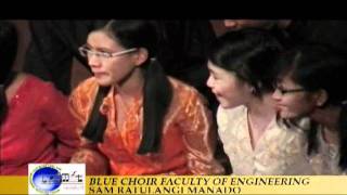 Blue Choir of Sam Ratulangi University  Dung Nene Dung Tetewmv [upl. by Ching671]