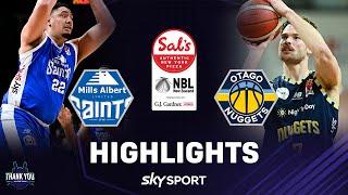 Wellington Saints vs Otago Nuggets  Game Highlights [upl. by Petrie]