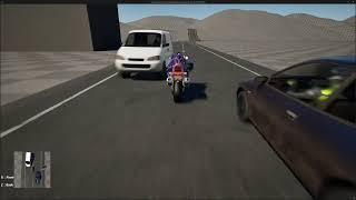 Unreal Engine 54  mcVehicleInteractionSystem Sports Motorcycle  Part 4  4K [upl. by Annairam465]