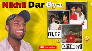 2 bhaiyo see huii nikhil ki ladai 🤬👊dailyvlog vlogger [upl. by Ahseirej684]