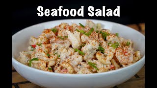 How To Make Seafood Salad  Easy Seafood Salad Recipe MrMakeItHappen SeafoodSalad [upl. by Synn]